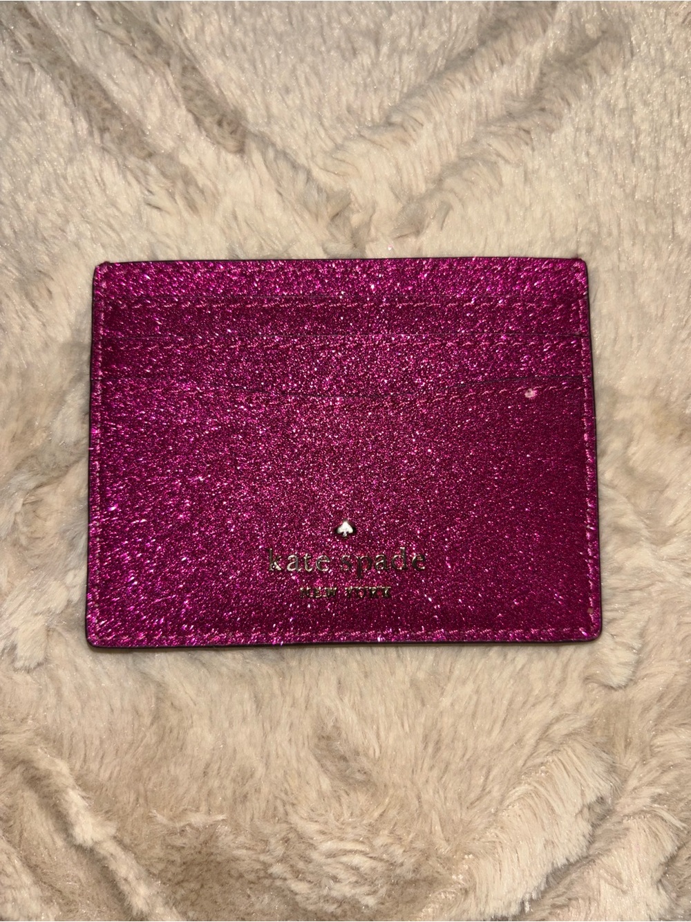 kate spade Glitter Card Case - Picture 2 of 3